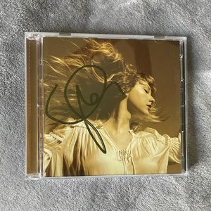 Signed CD Fearless Taylor’s Version